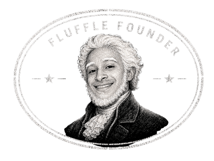 Fluffle Founder stamp