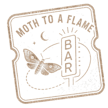 Moth to Flame stamp